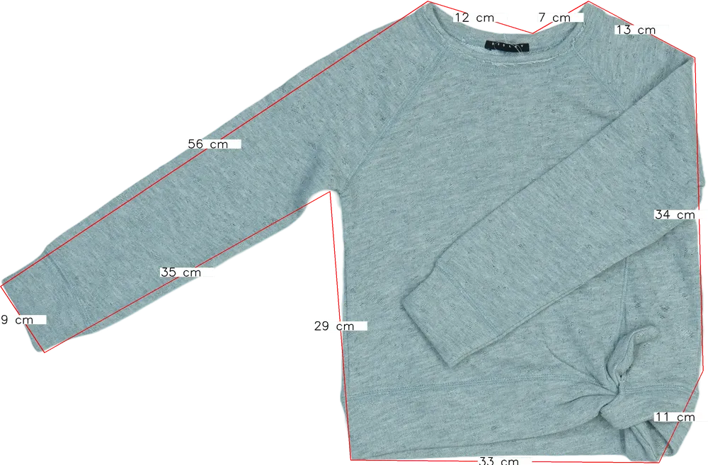 Szürke Sisley Pulóver EU 128 / UK 8 év / US 8 év/M