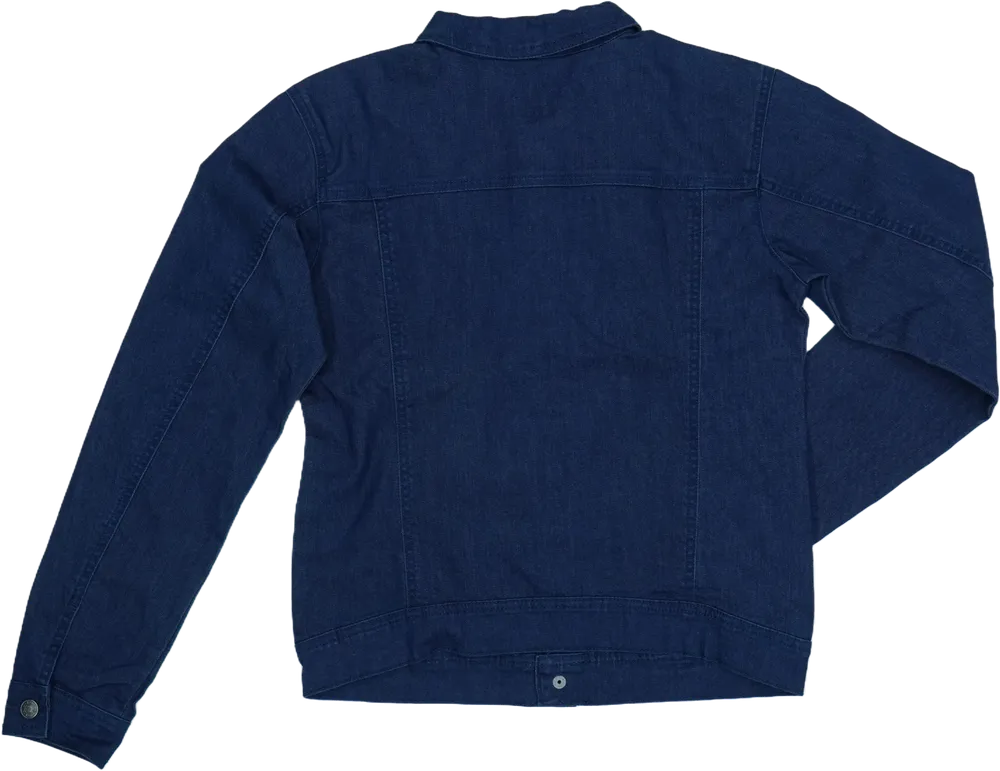 Kék Benetton Farmerdzseki EU 170 / UK 15 év / US XL