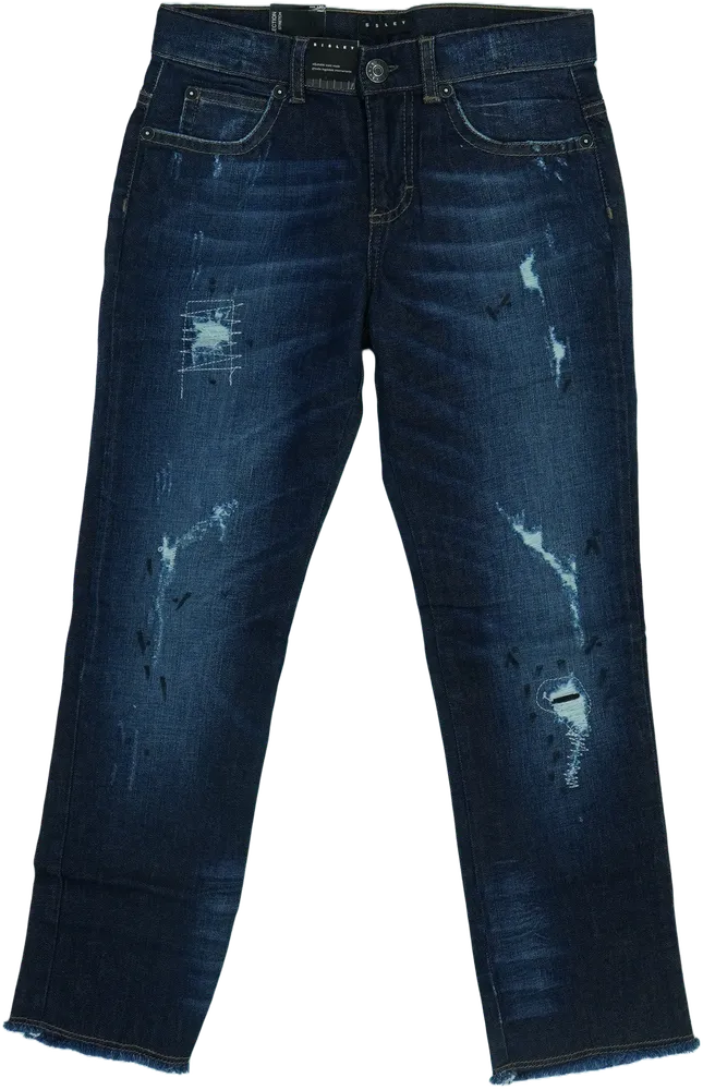 Kék Sisley Farmernadrág EU 128 / UK 8 év / US 8 év/M