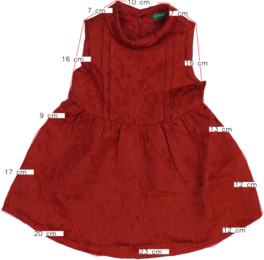 Piros Benetton Ruha EU 86 / UK 12-18 hónap / US 18 hónap