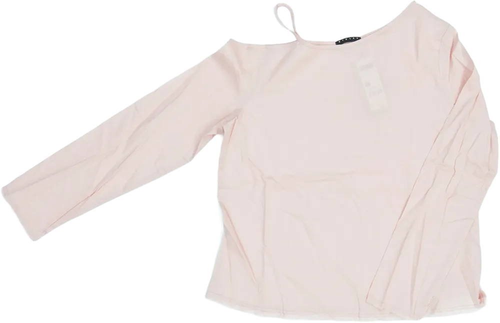 Rózsaszín Sisley Hosszú ujjú felső EU 152 / UK 12 év / US 12 év/L