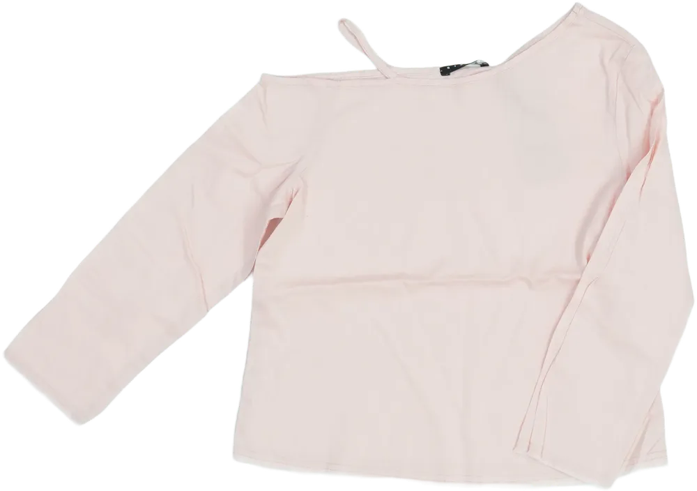 Rózsaszín Sisley Hosszú ujjú felső EU 122 / UK 7 év / US 7 év/M