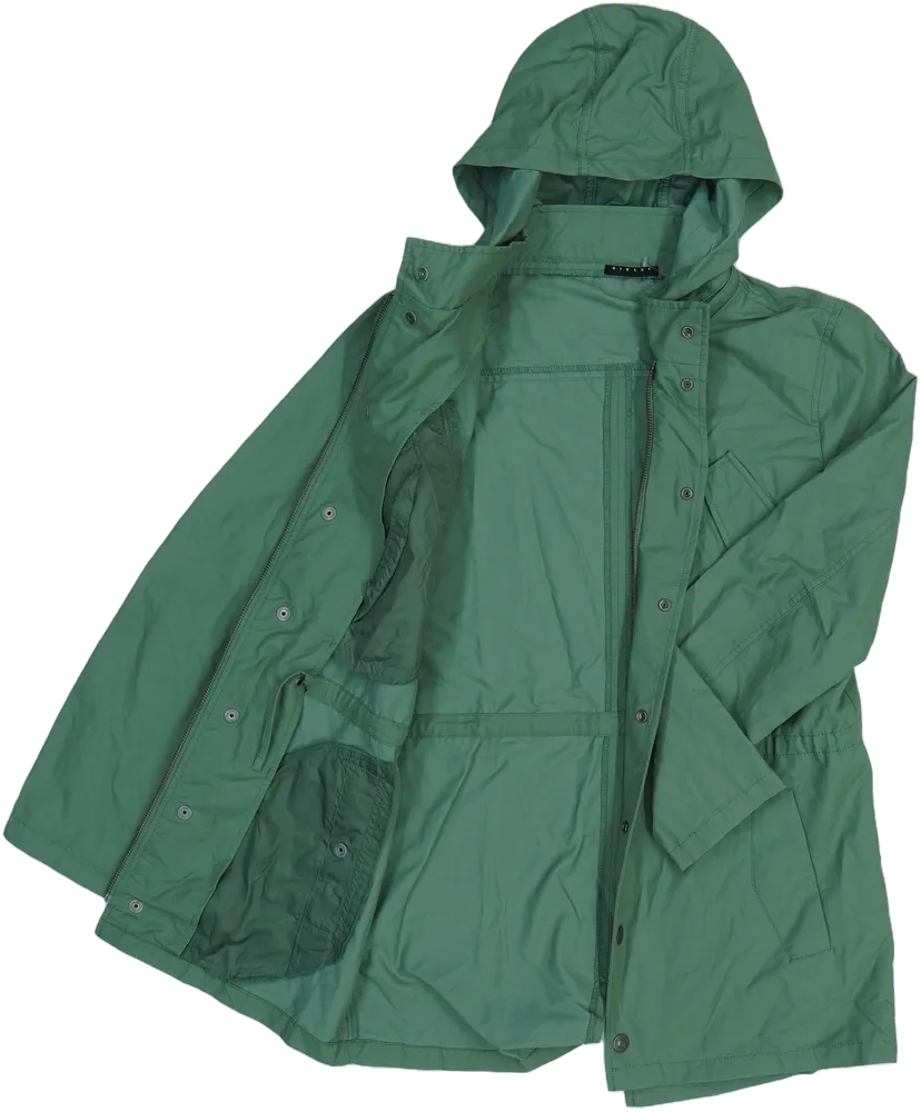 Zöld Sisley Átmeneti kabát EU 164 / UK 14 év / US 14 év/XL