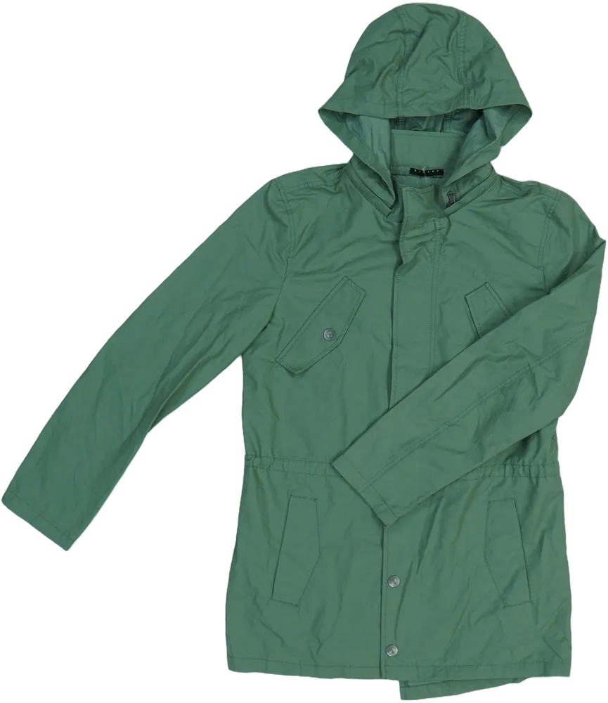 Zöld Sisley Átmeneti kabát EU 164 / UK 14 év / US 14 év/XL