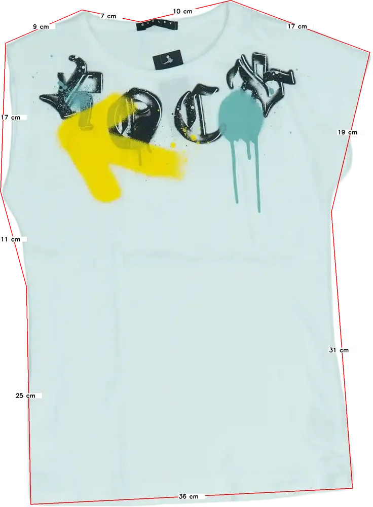 Fehér Sisley Póló EU 128 / UK 8 év / US 8 év/M