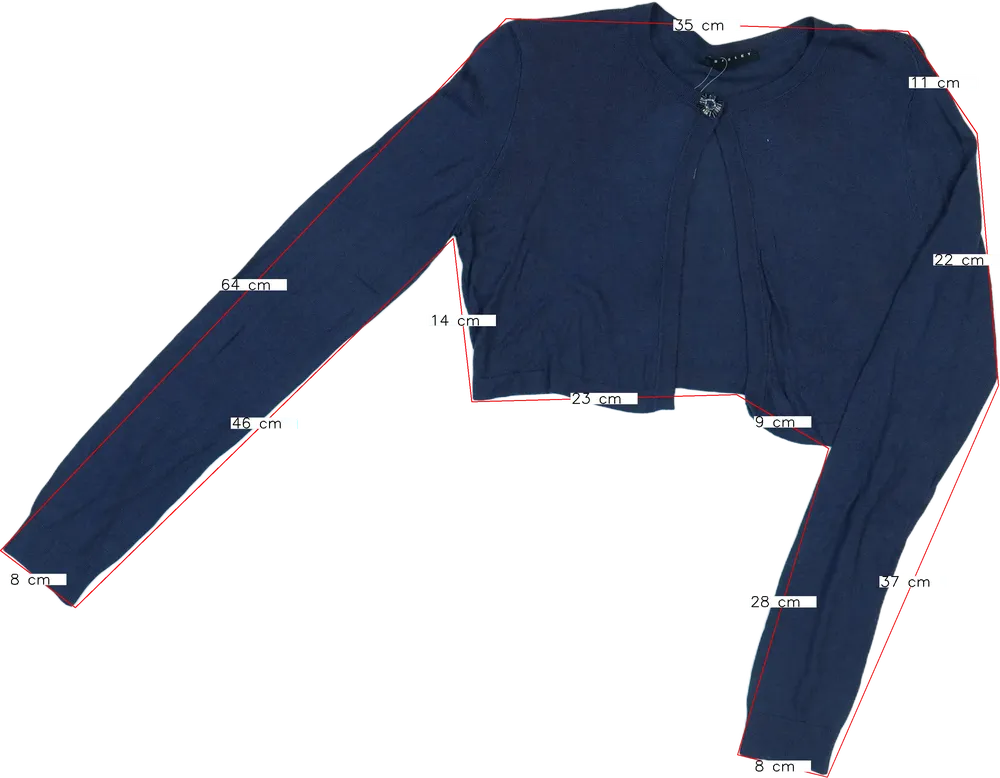 Kék Sisley Bolero EU 170 / UK 15 év / US XL