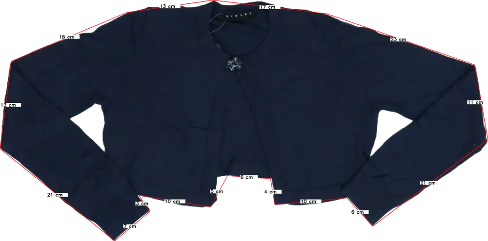 Kék Sisley Bolero EU 128 / UK 8 év / US 8 év/M