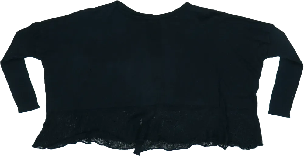 Fekete Sisley Bolero EU 128 / UK 8 év / US 8 év/M