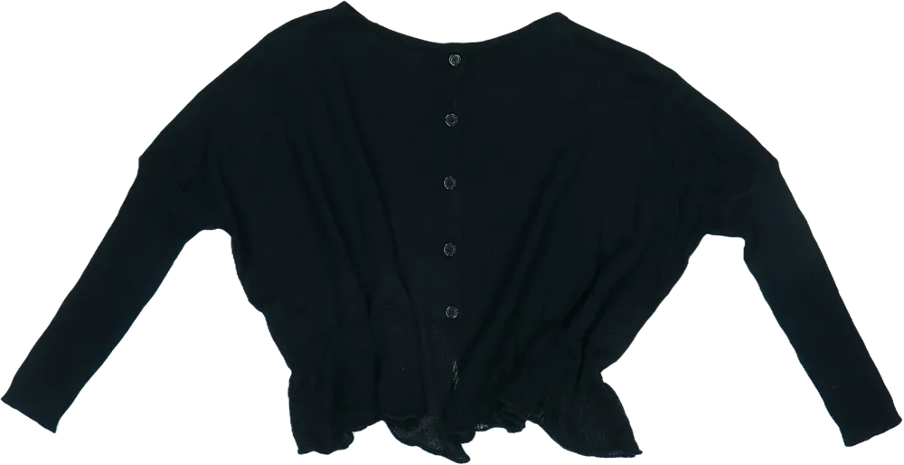 Fekete Sisley Bolero EU 128 / UK 8 év / US 8 év/M