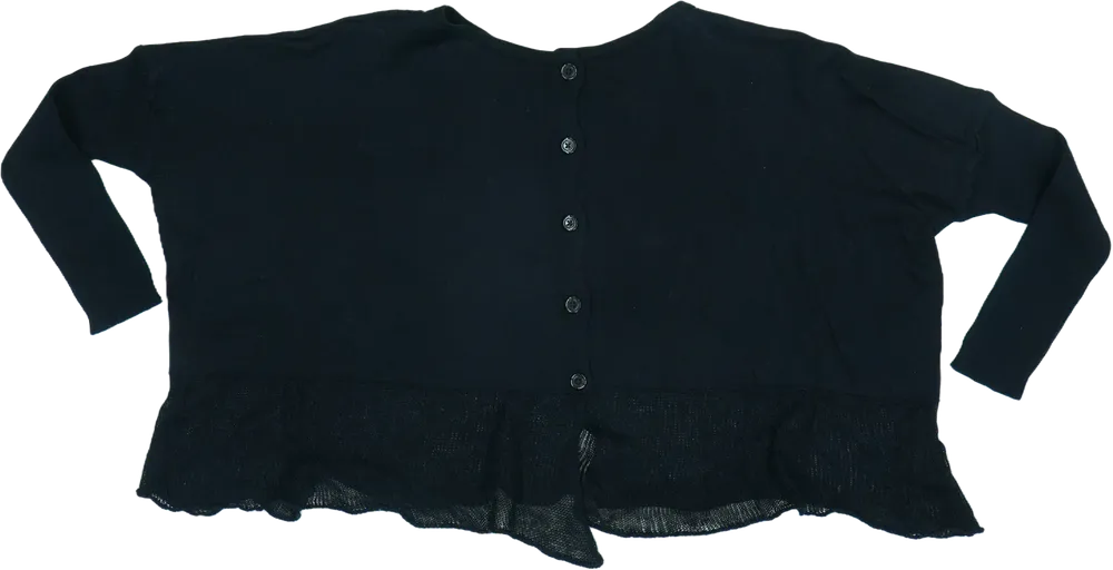 Fekete Sisley Bolero EU 128 / UK 8 év / US 8 év/M