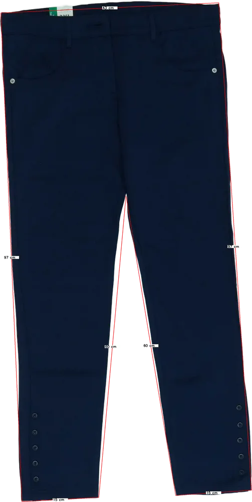 Kék Benetton Hosszúnadrág EU 170 / UK 15 év / US XL