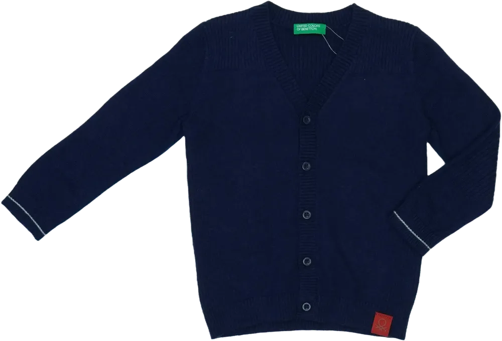 Kék Benetton Kardigán EU 86 / UK 12-18 hónap / US 18 hónap