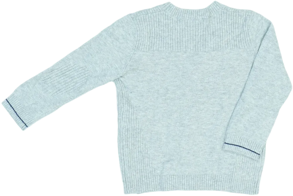 Szürke Benetton Kardigán EU 74 / UK 6-9 hónap / US 6-9 hónap