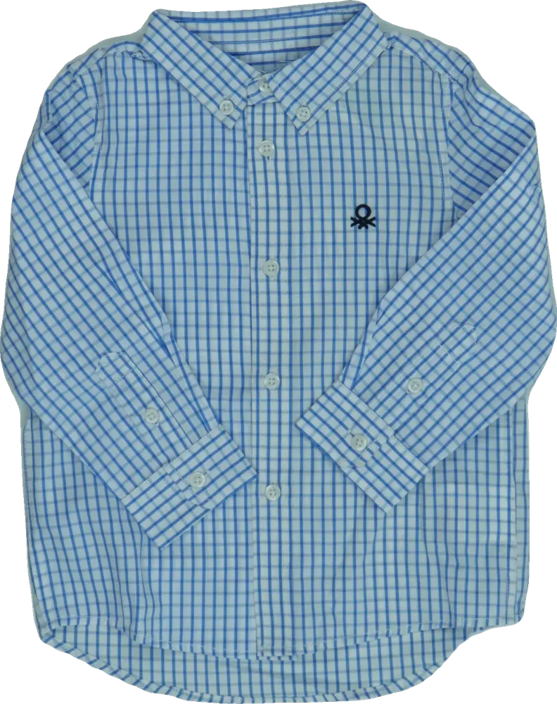 Kék Benetton Ing EU 92 / UK 2 év / US 2T