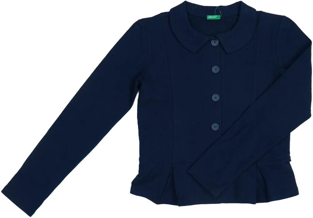 Kék Benetton Dzseki EU 158 / UK 13 év / US 14 év/XL