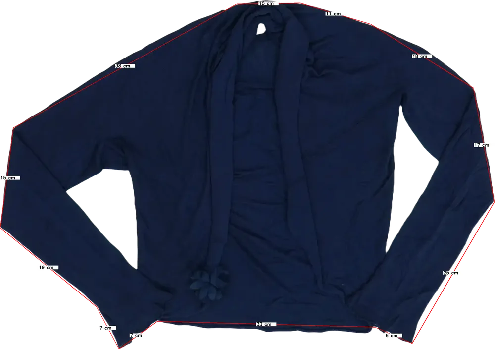 Kék Benetton Bolero EU 170 / UK 15 év / US XL