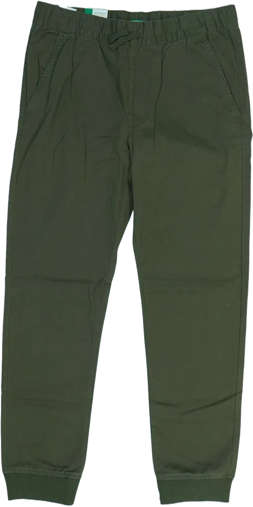 Zöld Benetton Hosszúnadrág EU 164 / UK 14 év / US 14 év/XL