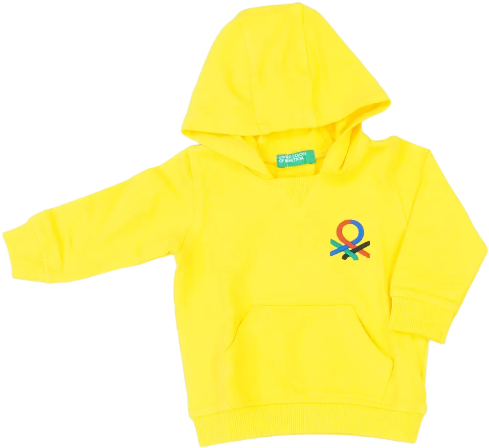 Kék Benetton Kapucnis pulóver EU 74 / UK 6-9 hónap / US 6-9 hónap