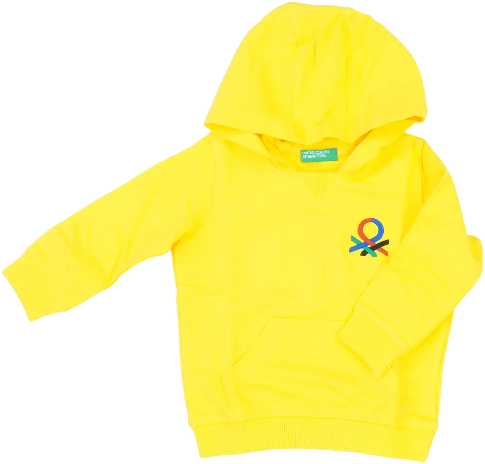 Sárga Benetton Pulóver EU 86 / UK 12-18 hónap / US 18 hónap