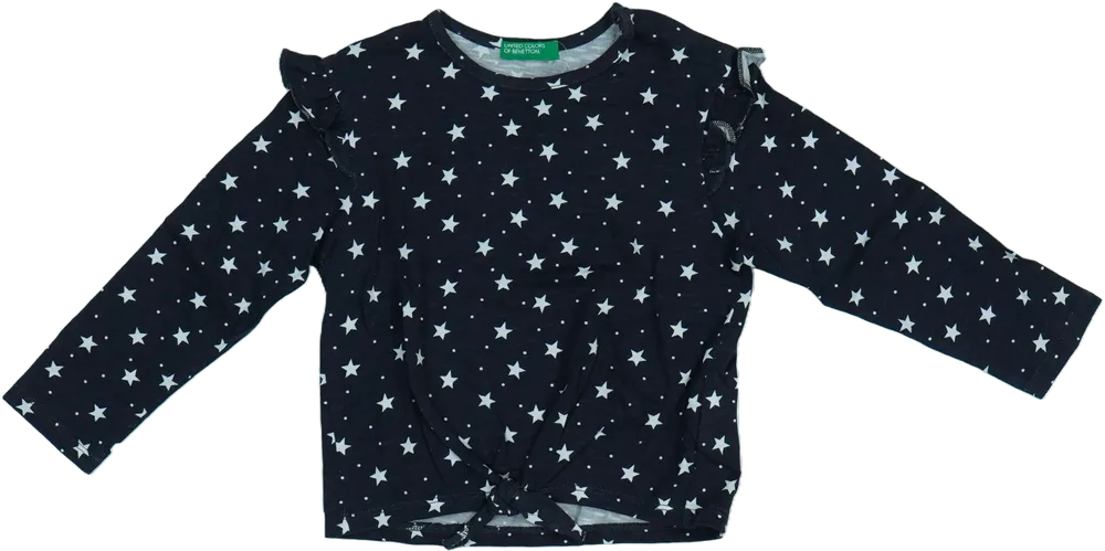 Szürke Benetton Hosszú ujjú felső EU 92 / UK 2 év / US 2T