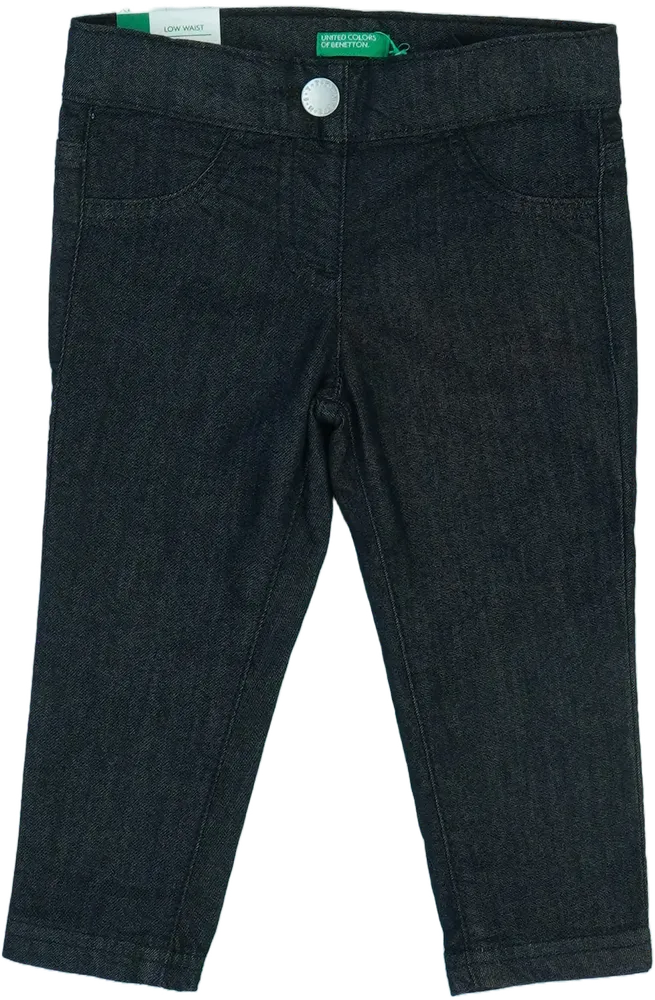 Fekete Benetton Farmernadrág EU 80 / UK 9-12 hónap / US 12 hónap