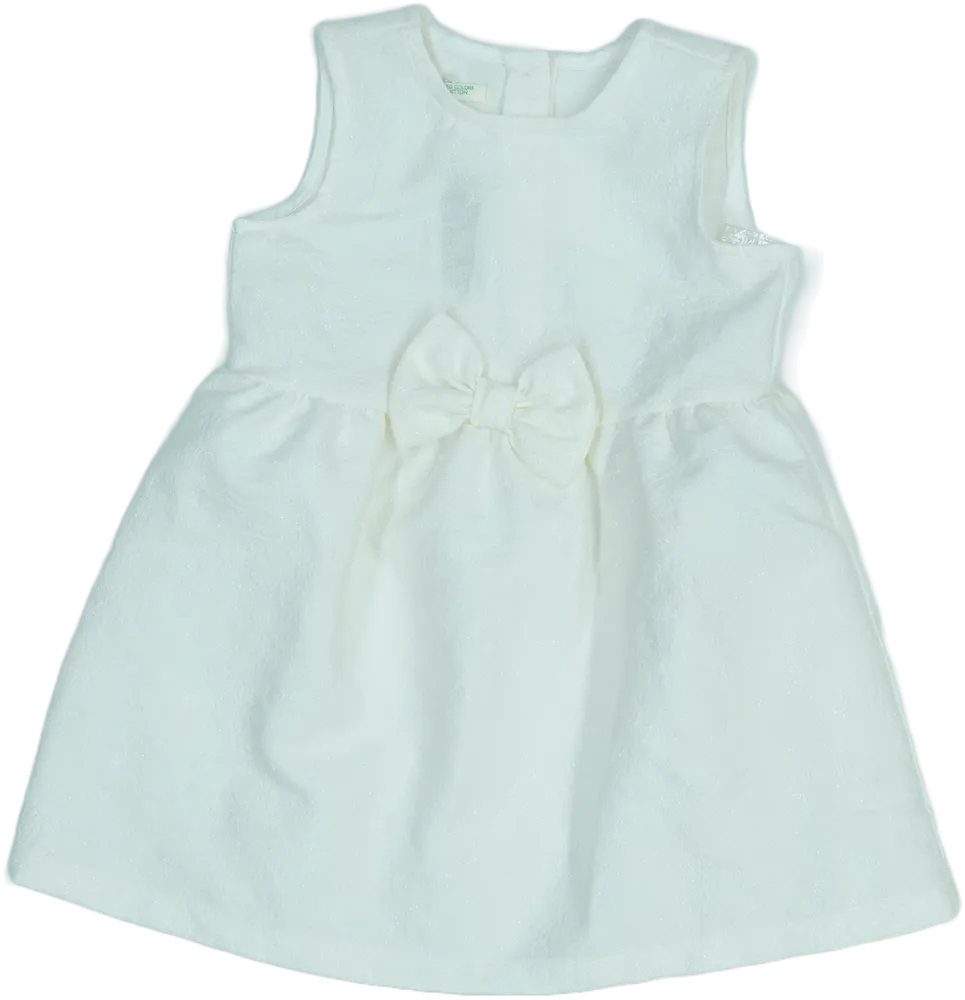 Fehér Benetton Ruha EU 80 / UK 9-12 hónap / US 12 hónap