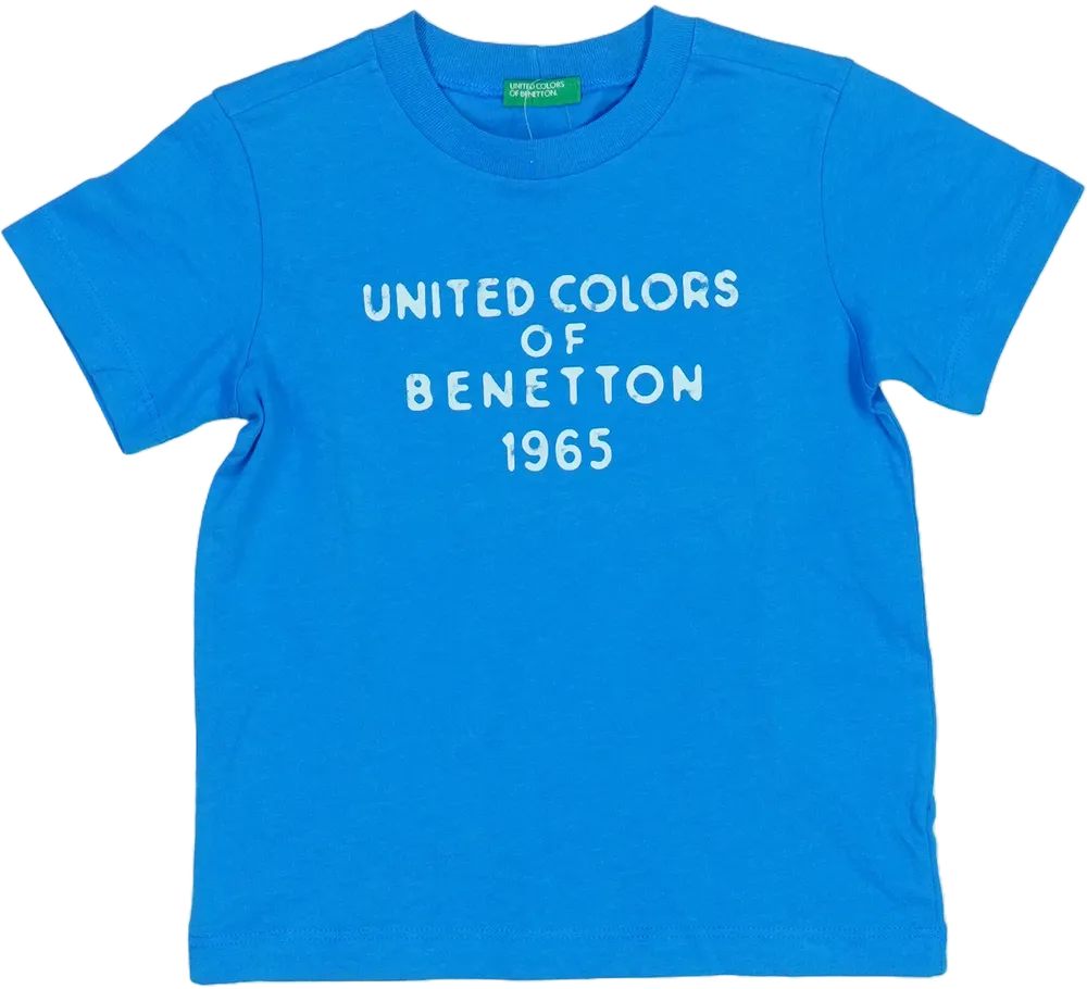 Kék Benetton Póló EU 92 / UK 2 év / US 2T
