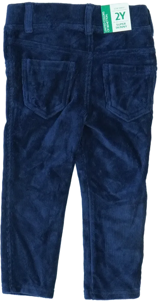 Kék Benetton Baby nadrág EU 92 / UK 2 év / US 2T