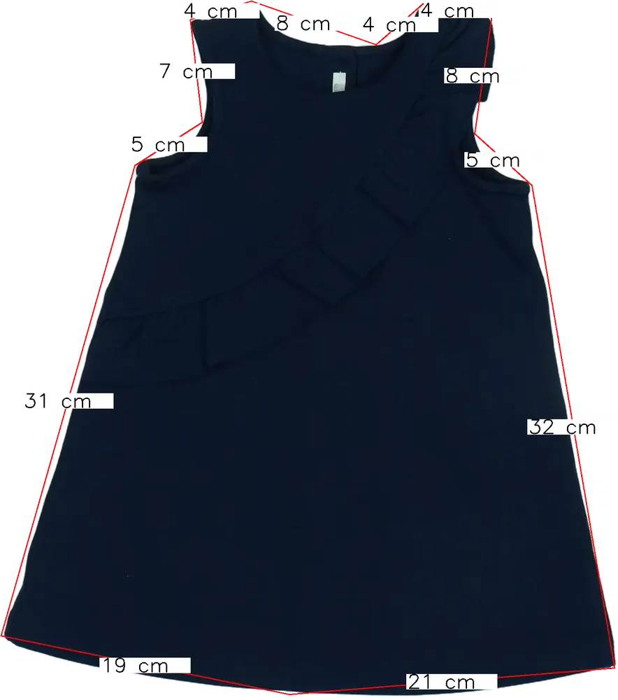 Kék Benetton Ruha EU 74 / UK 6-9 hónap / US 6-9 hónap