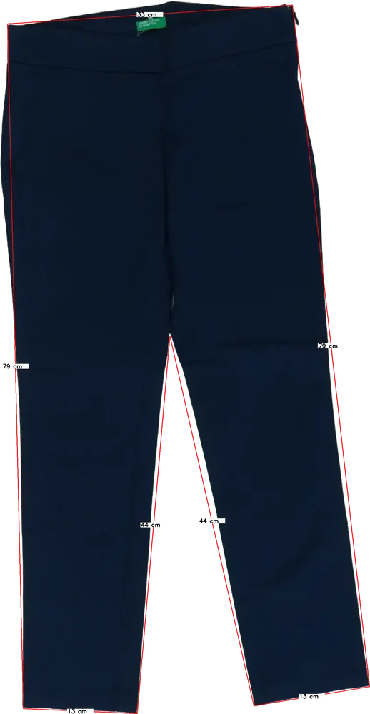 Kék Benetton Hosszúnadrág EU 128 / UK 8 év / US 8 év/M