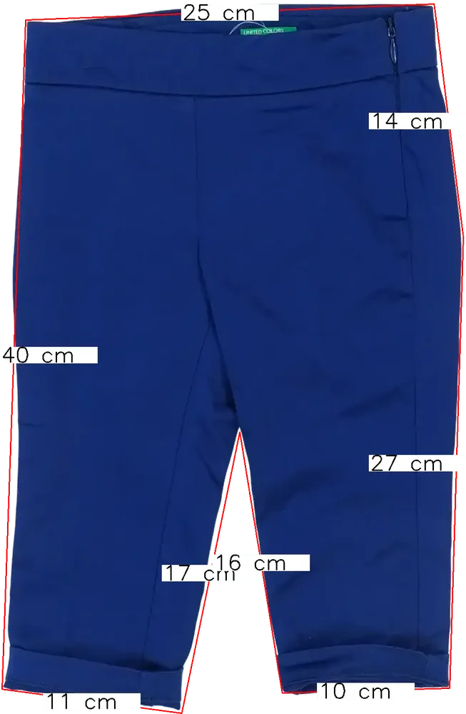 Kék Benetton Hosszúnadrág EU 122 / UK 7 év / US 7 év/M