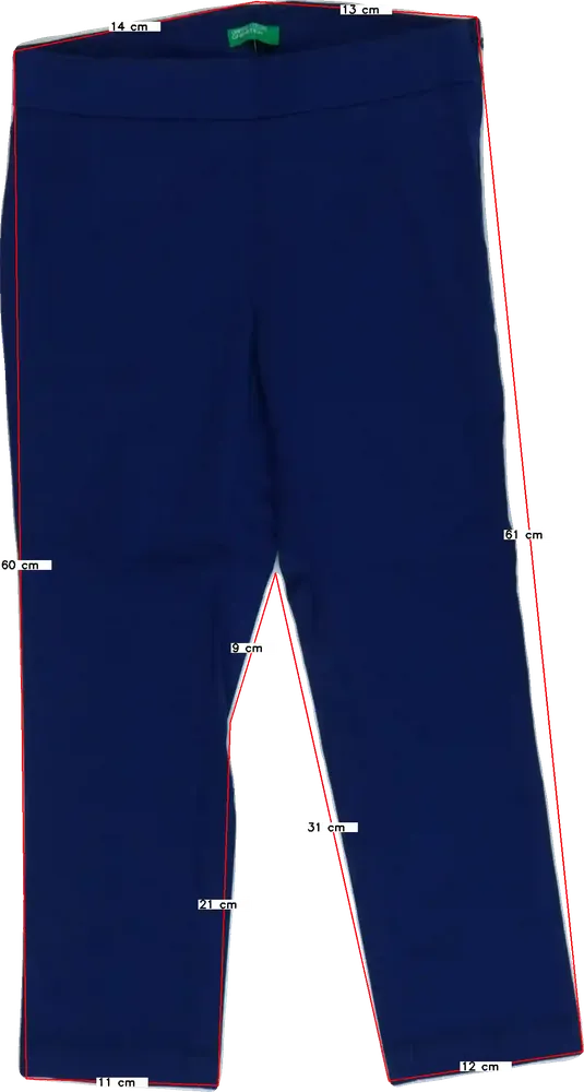 Kék Benetton Leggings EU 110 / UK 5 év / US 5 év/XS