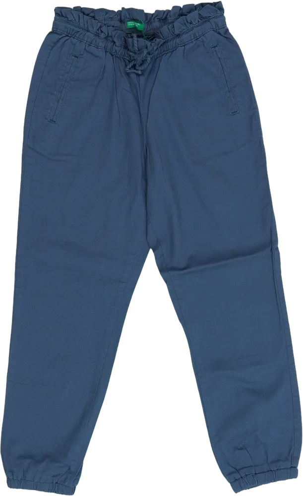 Kék Benetton Hosszúnadrág EU 128 / UK 8 év / US 8 év/M