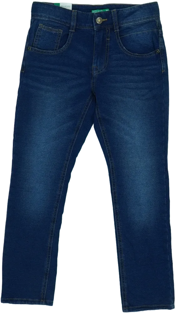 Kék Benetton Farmernadrág EU 128 / UK 8 év / US 8 év/M