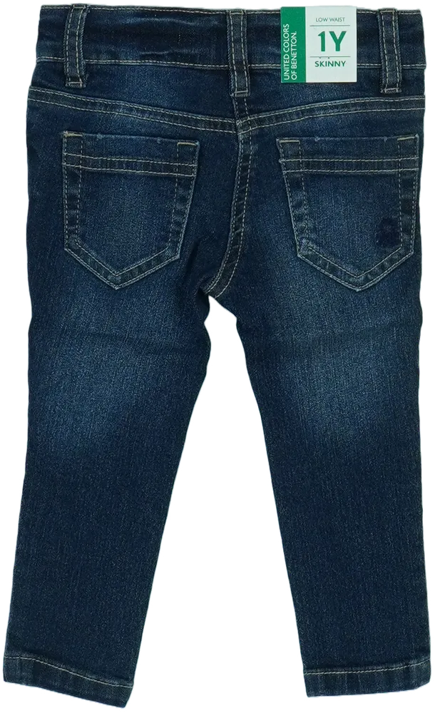 Kék Benetton Farmernadrág EU 86 / UK 12-18 hónap / US 18 hónap