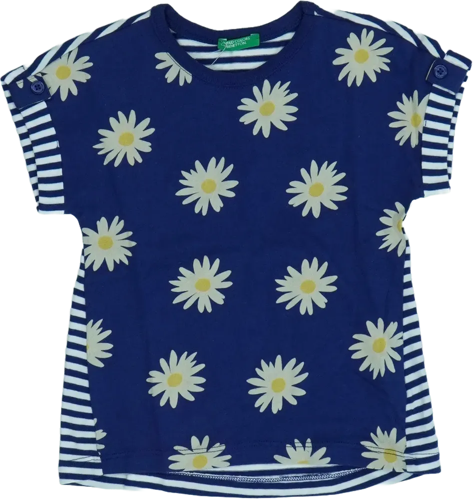 Kék Benetton Póló EU 86 / UK 12-18 hónap / US 18 hónap