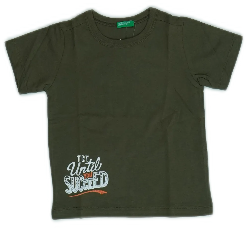 Zöld Benetton Póló EU 98 / UK 3 év / US 3T