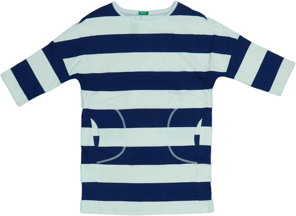 Kék Benetton Ruha EU 140 / UK 10 év / US 10 év/L