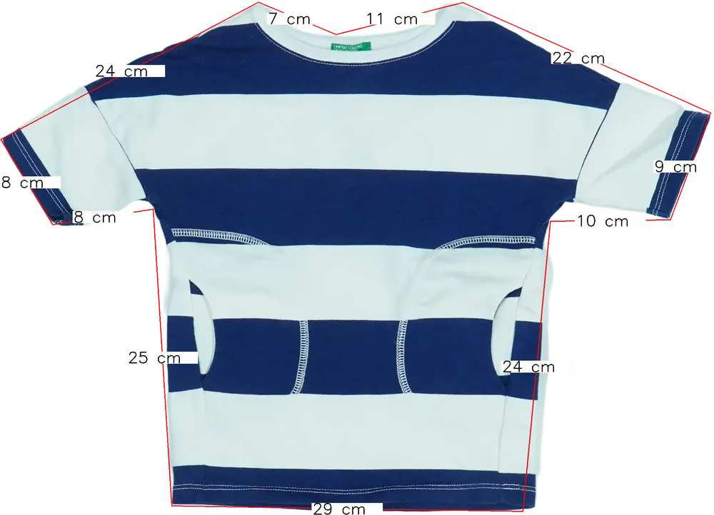 Kék Benetton Ruha EU 86 / UK 12-18 hónap / US 18 hónap