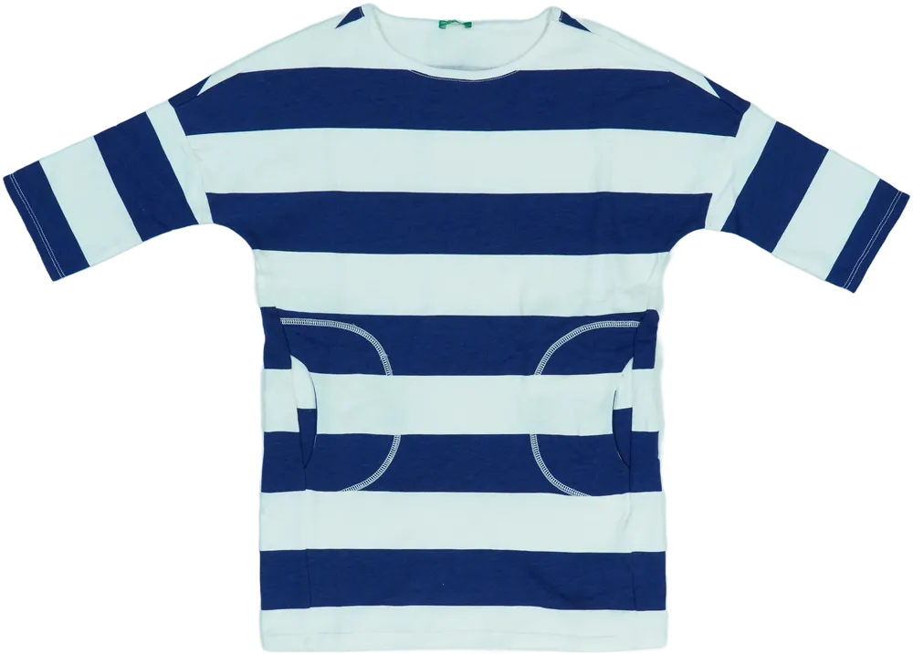 Kék Benetton Ruha EU 128 / UK 8 év / US 8 év/M