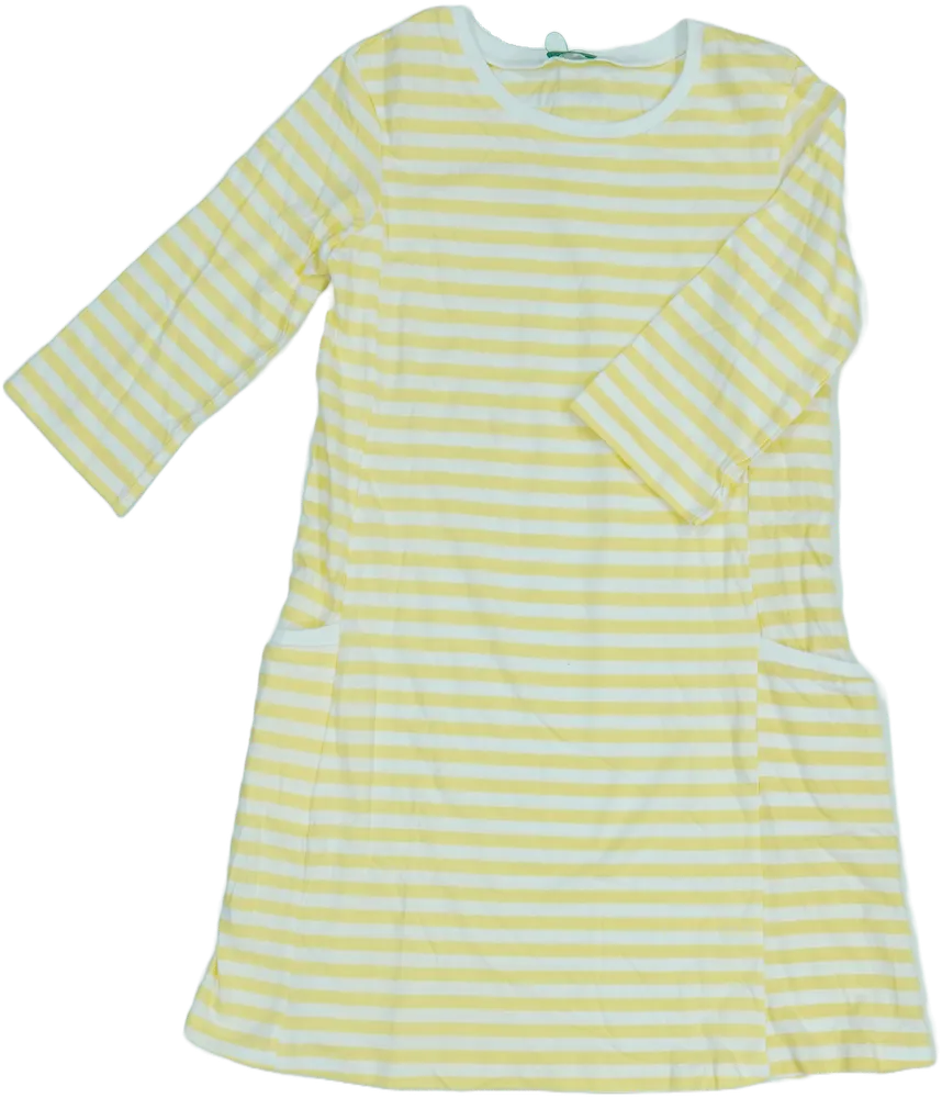 Fehér Benetton Ruha EU 146 / UK 11 év / US 12 év/L