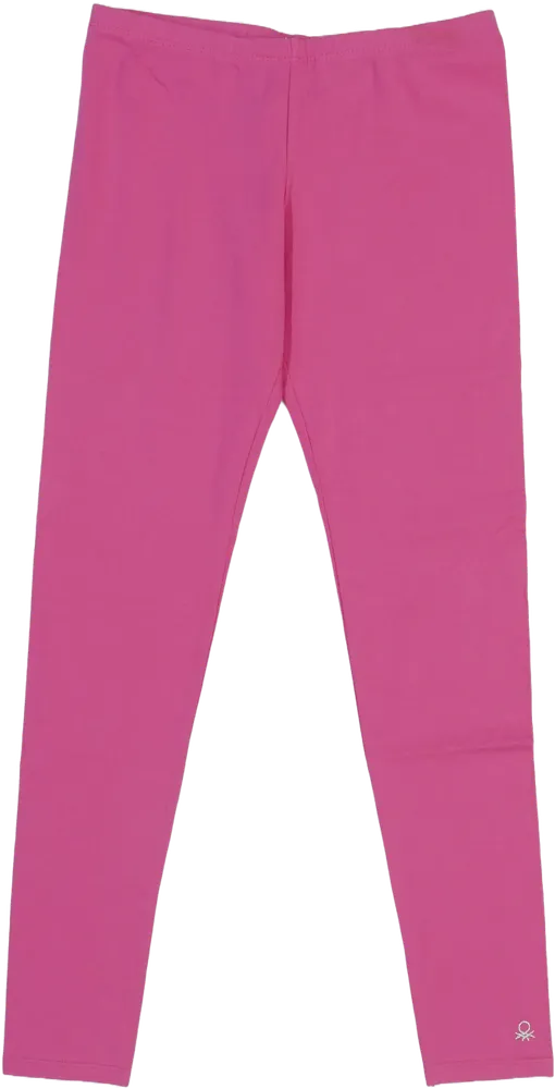 Rózsaszín Benetton Leggings EU 164 / UK 14 év / US 14 év/XL