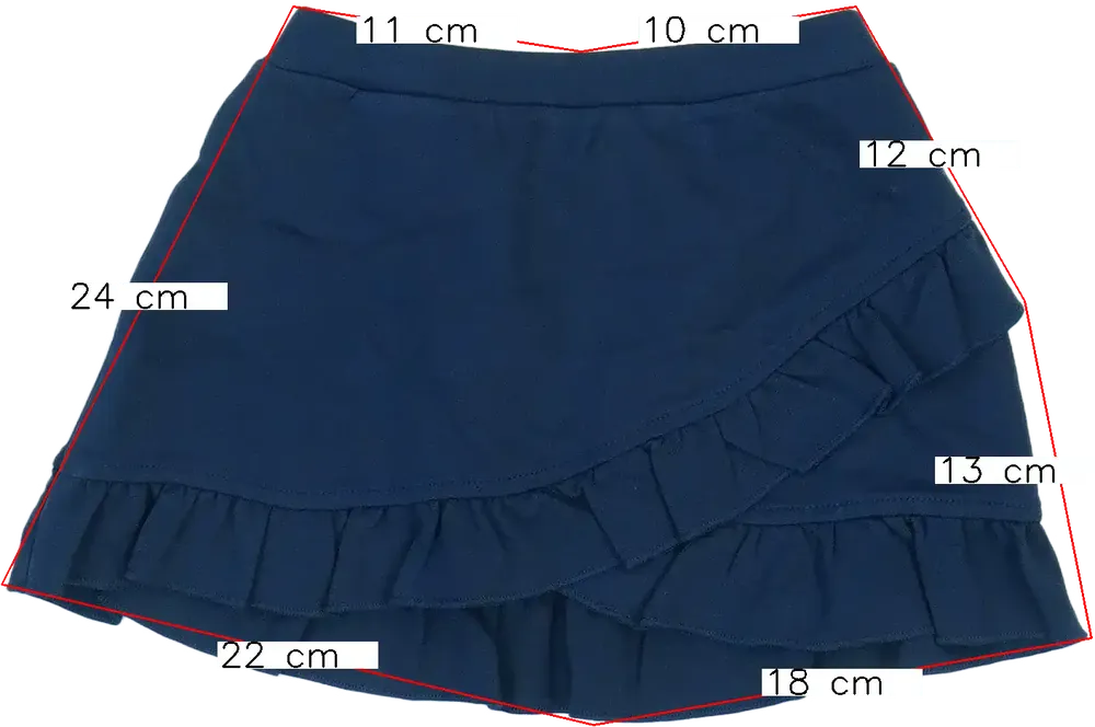 Kék Benetton Szoknya EU 74 / UK 6-9 hónap / US 6-9 hónap