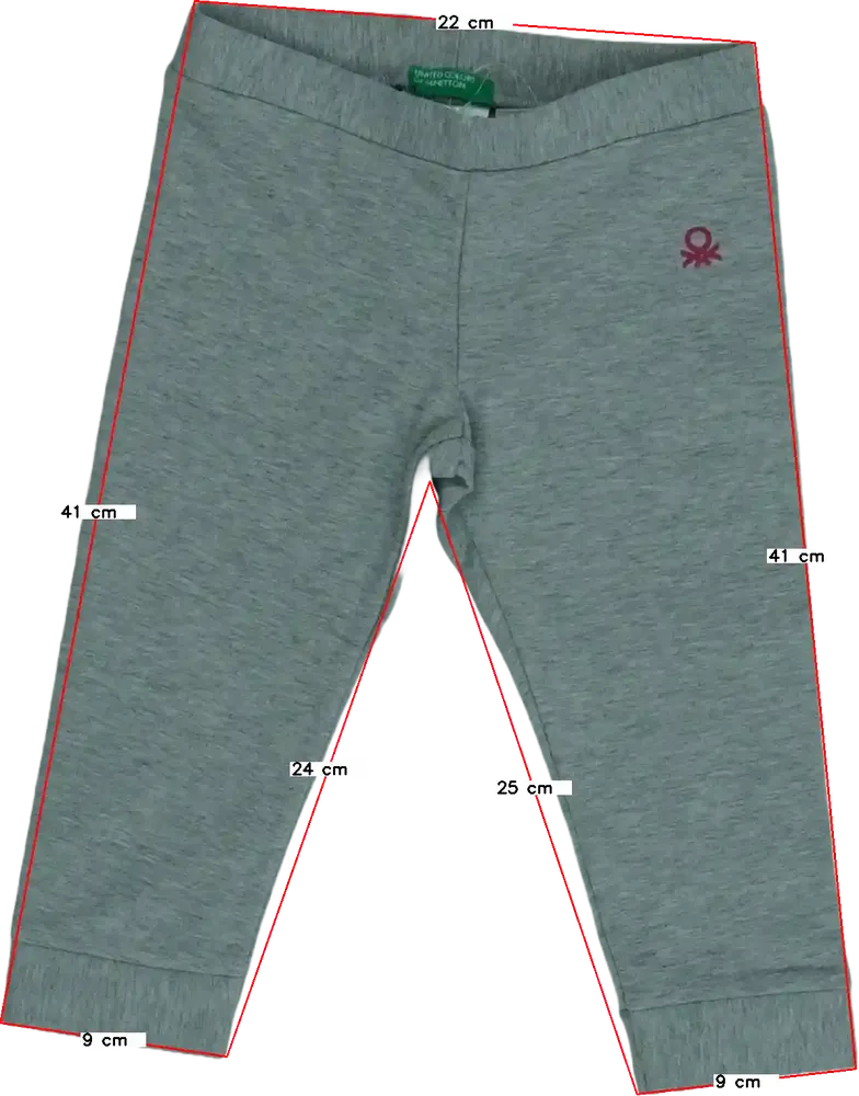 Szürke Benetton Baby nadrág EU 80 / UK 9-12 hónap / US 12 hónap