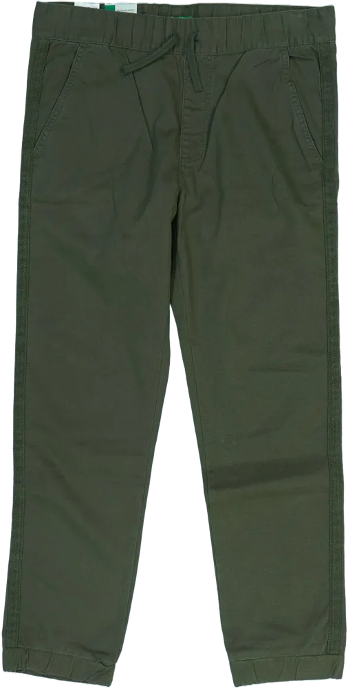 Zöld Benetton Hosszúnadrág EU 152 / UK 12 év / US 12 év/L