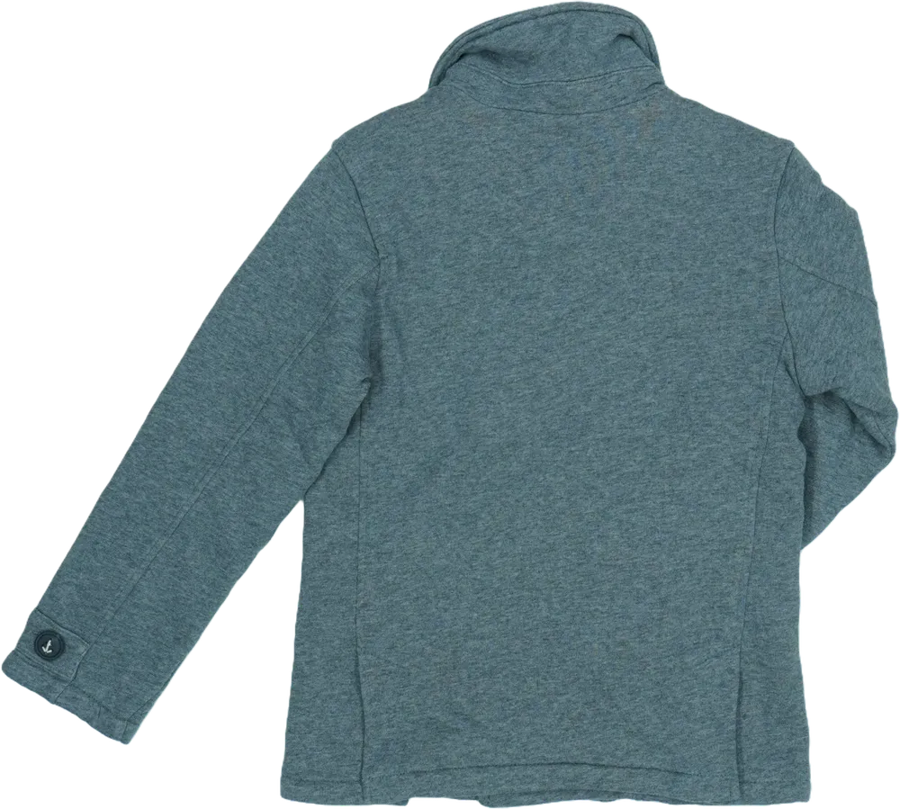 Szürke Benetton Átmeneti kabát EU 170 / UK 15 év / US XL