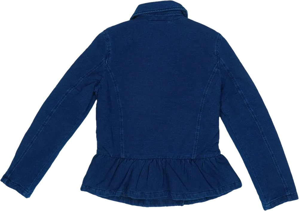 Kék Benetton Átmeneti kabát EU 152 / UK 12 év / US 12 év/L