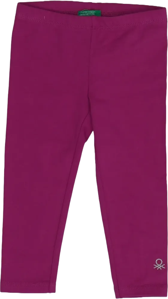Rózsaszín Benetton Leggings EU 80 / UK 9-12 hónap / US 12 hónap