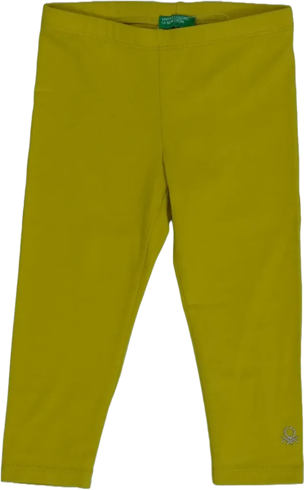 Sárga Benetton Leggings EU 80 / UK 9-12 hónap / US 12 hónap