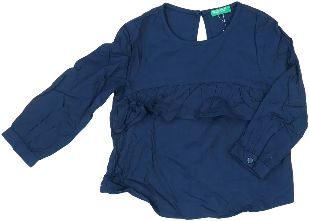 Kék Sisley Hosszú ujjú felső EU 92 / UK 2 év / US 2T